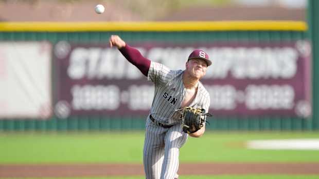 Sinton Robstown Texas baseball Sinton Invitational 022323 Blake Purcell 8